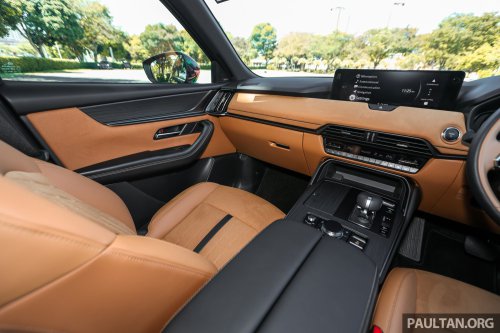 Mazda CX-80 2.5G PHEV AWD in Malaysia – three-row SUV, captain seats, 65 km NEDC EV range; RM297k