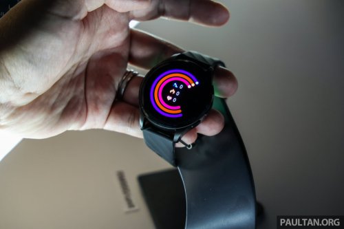 Perodua P-Go smartwatch – 1.43″ AMOLED; HR, sleep, blood pressure/O2 monitor; works as car key, RM950