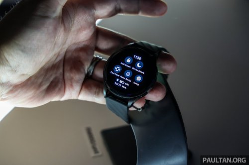 Perodua P-Go smartwatch – 1.43″ AMOLED; HR, sleep, blood pressure/O2 monitor; works as car key, RM950