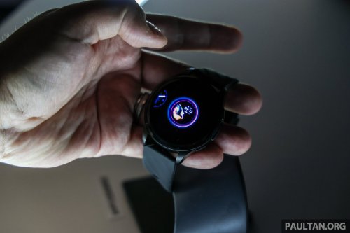 Perodua P-Go smartwatch – 1.43″ AMOLED; HR, sleep, blood pressure/O2 monitor; works as car key, RM950