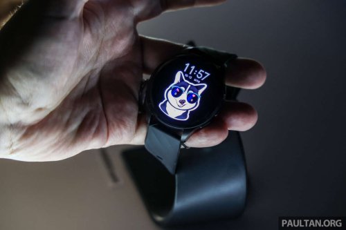 Perodua P-Go smartwatch – 1.43″ AMOLED; HR, sleep, blood pressure/O2 monitor; works as car key, RM950