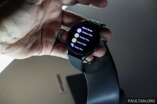 Perodua P-Go smartwatch – 1.43″ AMOLED; HR, sleep, blood pressure/O2 monitor; works as car key, RM950