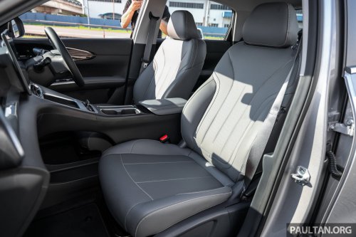 Proton eMas 5 Flint Grey interior – standard colour for Malaysia’s cheapest EV, RM60,000 to RM80,000 est
