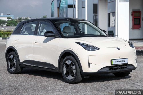 Proton eMas 5 EV maintenance cost – under RM1.3k over five years, vs over RM3k for Perodua Myvi, Ativa