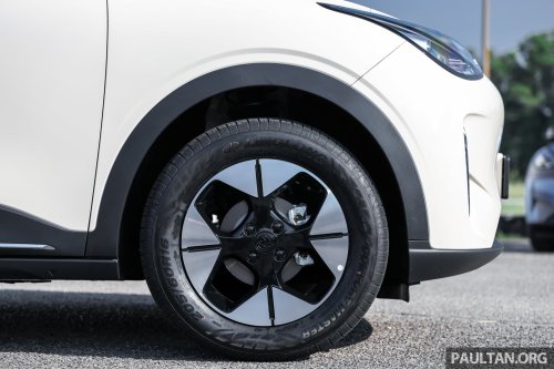 Proton eMas 5 Prime first images – 79 PS, 225 km WLTP range, halogens, steel wheels, no ADAS, RM57k