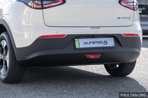 Geely EX2 in Thailand – Proton eMas 5, but with larger battery as standard, power seat, tonneau cover