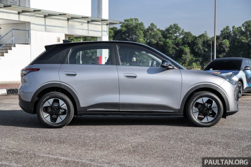 Geely EX2 in Thailand – Proton eMas 5, but with larger battery as standard, power seat, tonneau cover