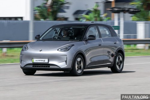 Proton eMas 5 fully revealed – first photos of body colour, RM60k to RM80k est, price reveal Oct 30
