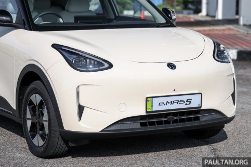 Proton eMas 5 Prime first images – 79 PS, 225 km WLTP range, halogens, steel wheels, no ADAS, RM57k