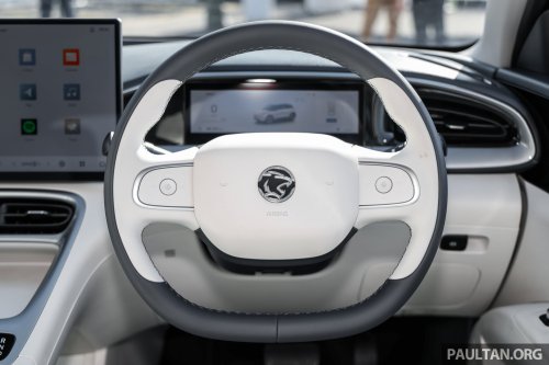 Proton eMas 5 Prime first images – 79 PS, 225 km WLTP range, halogens, steel wheels, no ADAS, RM57k