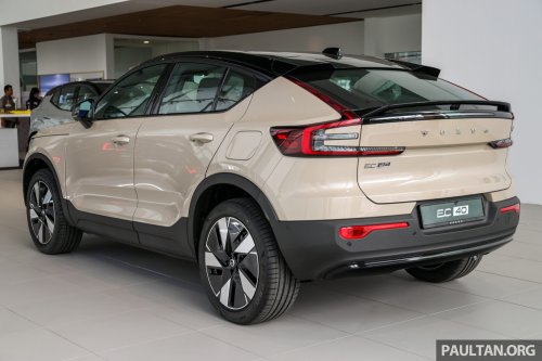 Volvo, RWD, 2026 Volvo EC40 Ultra Single Motor – full gallery of RWD EV; 238 PS, 488 km WLTP range; RM248,888