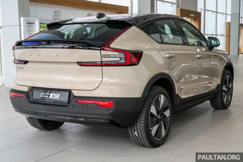 2026 Volvo EC40 Ultra Single Motor – full gallery of RWD EV; 238 PS, 488 km WLTP range; RM248,888