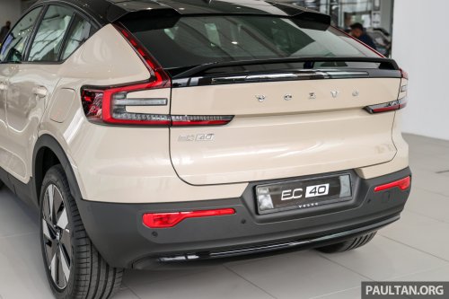 2026 Volvo EC40 Ultra Single Motor – full gallery of RWD EV; 238 PS, 488 km WLTP range; RM248,888