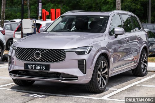 Volvo, Volvo XC90, PHEV, 2026 Volvo XC90 facelift gets new Aurora Silver colour – B5 MHEV at RM418,888, T8 PHEV RM434,888