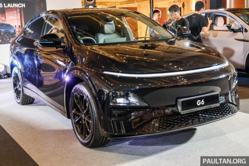 Xpeng G6 CKD – first unit rolls out of EPMB Melaka