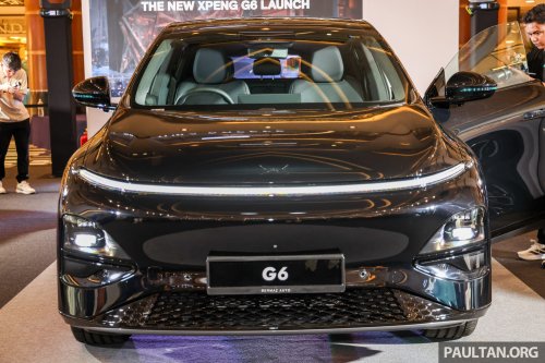 Xpeng G6 CKD – first unit rolls out of EPMB Melaka