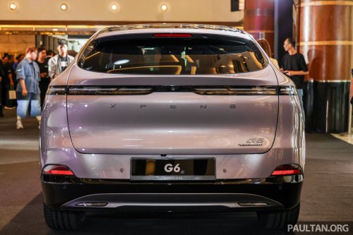 Xpeng G6 CKD – first unit rolls out of EPMB Melaka