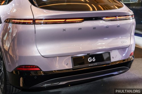 Xpeng G6 CKD – first unit rolls out of EPMB Melaka