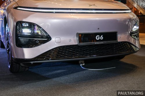 Xpeng G6 CKD – first unit rolls out of EPMB Melaka
