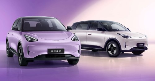 Geely, Proton, 2027 Geely Xingyuan/EX2 spied – new wheels, column shifter; more range for Proton eMas 5 twin?