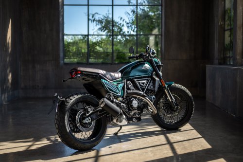 New Emerald Green livery for 2026 Ducati Scrambler