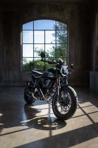 New Emerald Green livery for 2026 Ducati Scrambler