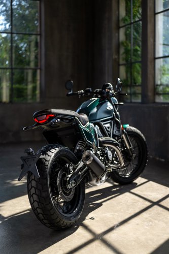 New Emerald Green livery for 2026 Ducati Scrambler