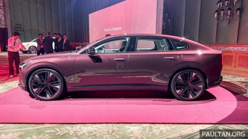 Volvo ES90 in Malaysia – CKD EV crossover sedan, 800V, RWD, 333 PS, 651 km WLTP range, RM340k