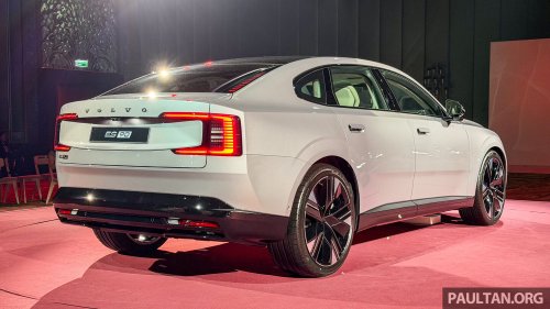 Volvo ES90 spotted in KL, EV is launching this month