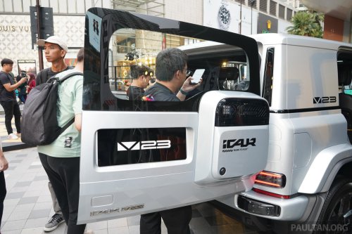 iCaur V23 previewed in Malaysia – launch in Q4 2025; 2WD, AWD variants; up to 430 km; RM145k-RM155k est
