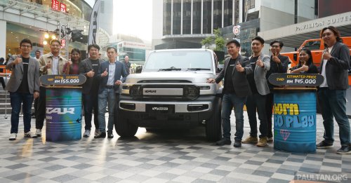 iCaur V23 previewed in Malaysia – launch in Q4 2025; 2WD, AWD variants; up to 430 km; RM145k-RM155k est