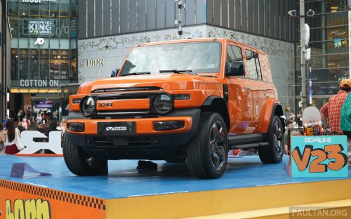 iCaur V23 previewed in Malaysia – launch in Q4 2025; 2WD, AWD variants; up to 430 km; RM145k-RM155k est
