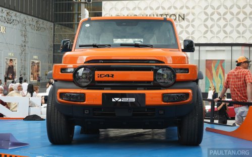 iCaur V23 previewed in Malaysia – launch in Q4 2025; 2WD, AWD variants; up to 430 km; RM145k-RM155k est