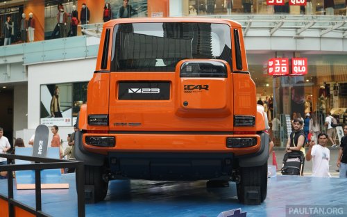 iCaur V23 previewed in Malaysia – launch in Q4 2025; 2WD, AWD variants; up to 430 km; RM145k-RM155k est