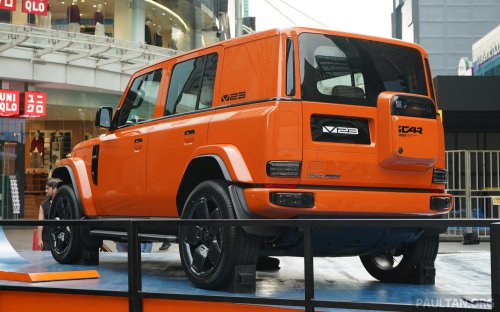 iCaur V23 previewed in Malaysia – launch in Q4 2025; 2WD, AWD variants; up to 430 km; RM145k-RM155k est