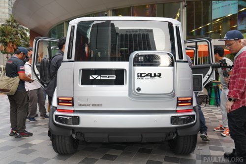 iCaur V23 previewed in Malaysia – launch in Q4 2025; 2WD, AWD variants; up to 430 km; RM145k-RM155k est