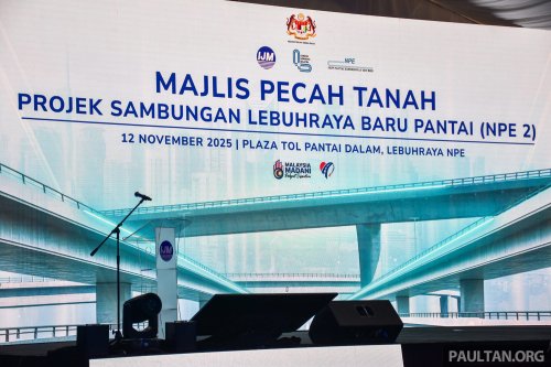 NPE2 breaks ground – RM1.7b elevated highway, Pantai Dalam toll-Jln Istana, ready 2029, MLFF tolling