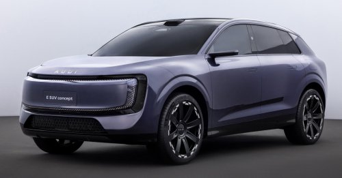 AUDI E SUV concept debuts in Guangzhou – 680 PS, 700 km CLTC; production version launching in 2026
