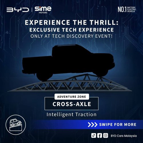 BYD Shark to be previewed in Malaysia – PHEV pick-up hinted at in upcoming Tech Discovery event teaser