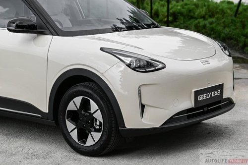Geely EX2 in Thailand – Proton eMas 5, but with larger battery as standard, power seat, tonneau cover
