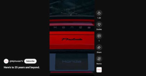 Honda Prelude teased for Malaysia – to launch soon?