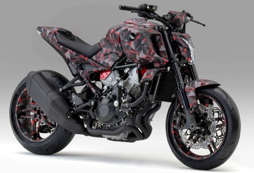 Honda, Honda shows V3R prototype at EICMA, 900 cc, V-three