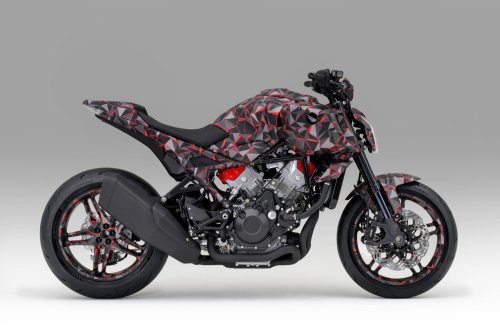 Honda, Honda shows V3R prototype at EICMA, 900 cc, V-three