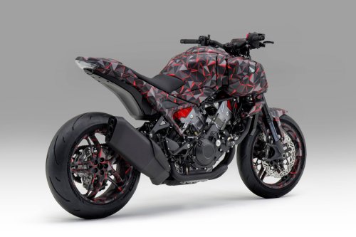 Honda, Honda shows V3R prototype at EICMA, 900 cc, V-three