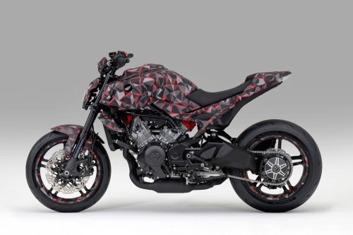 Honda shows V3R prototype at EICMA, 900 cc, V-three