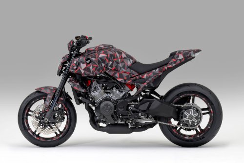 Honda shows V3R prototype at EICMA, 900 cc, V-three