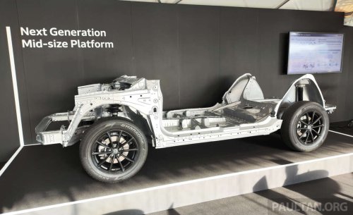 Honda next-gen mid-size platform for Civic/CR-V and new mid-size e:HEV hybrid system sampled in Japan