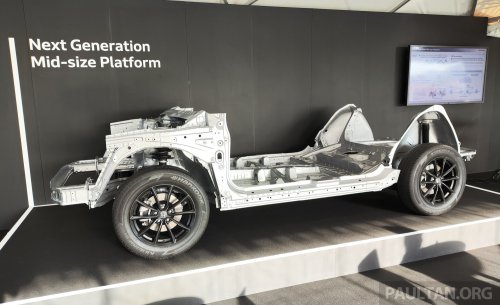 Honda next-gen mid-size platform for Civic/CR-V and new mid-size e:HEV hybrid system sampled in Japan