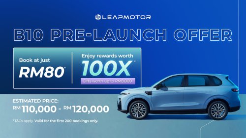 Leapmotor B10 EV open for booking in Malaysia – 218 PS/240 Nm, two variants, est. RM110-120k, Dec launch