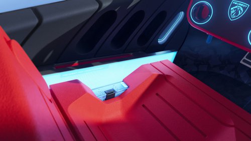 Peugeot Polygon concept shown with Hypersquare steering wheel, steer-by-wire; to feature on next 208?